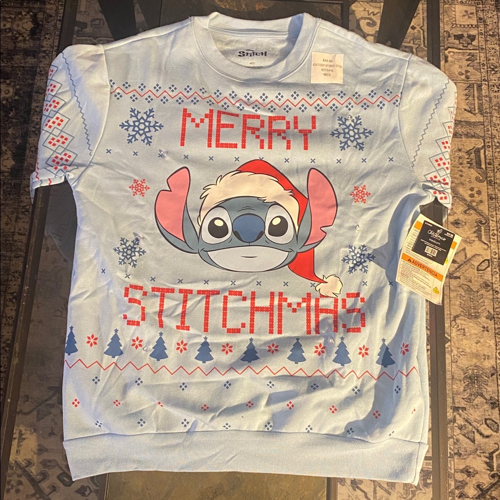 New Stitch Christmas Sweatshirt.